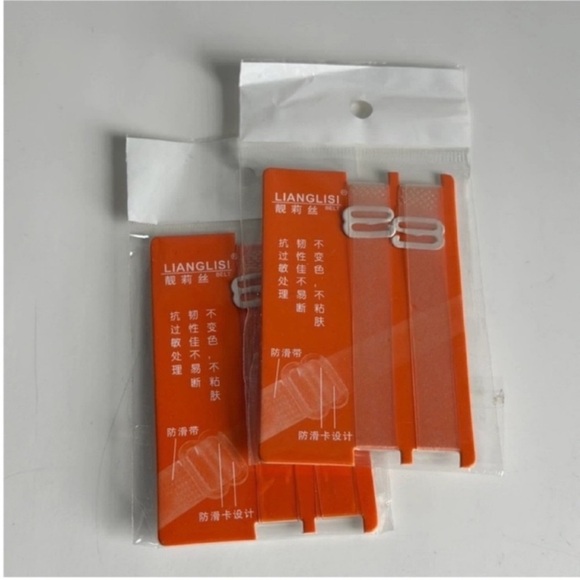 BNWT adjustable clear bra straps - Picture 3 of 3